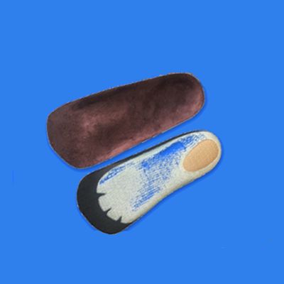 Antibacterial Diabetic Foot Insoles Thermoplastic Flat Foot Arch Insoles