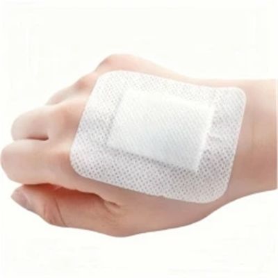 Sterile Adhesive Wound Dressing Medical Silicone Foam Dressing For Foot Ulcer