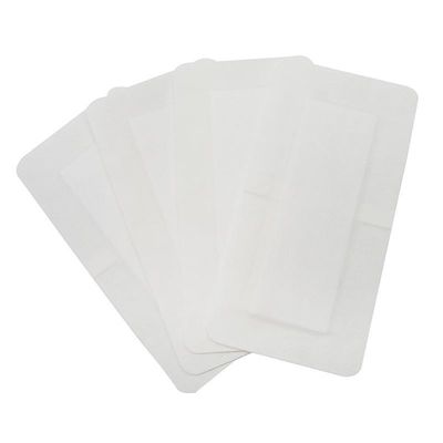 Air Permeable Medical Adhesive Wound Dressing Bandage Non Woven Two Sizes Mixed