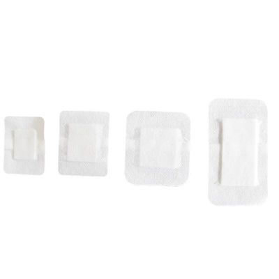 Air Permeable Medical Adhesive Wound Dressing Bandage Non Woven Two Sizes Mixed