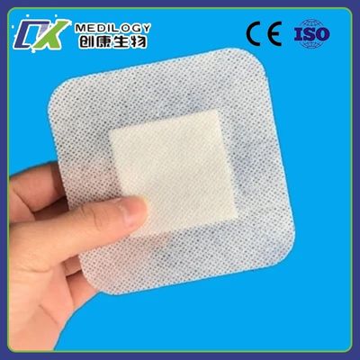 Medical Disposable Non-Woven Wound Dressing with Absorbent Pad, Self-Adhesive,