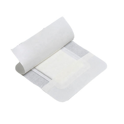 Adhesive Antimicrobial Foam Dressing Medical Silicone Sheet For Pressure Ulcer